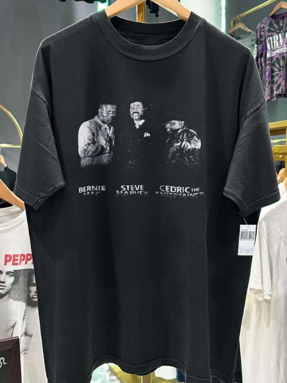 98 Kings Of Comedy Tour Grail Vintage Black T-Shirt